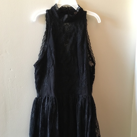 Free People black lace dress - Picture 7 of 8